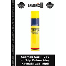 Armoris Çakmak Gazı - 250 ml Tüp Dolum Ateş Kaynağı Gaz Tüpü
