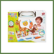Bezos URT014-001 3D Eğitici Matkap Seti Hayvanlar HB006