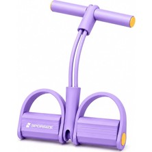 OEM Sporsize Body Trimmer Kadınlar Için, 2 Tüplü Hafif Dirençli Ayak Pedallı Egzersiz Aleti, Başlangıç Seviyesi Evde Fitness Ekipmanı