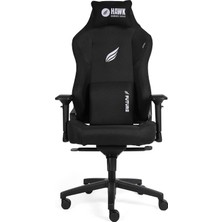 OEM Hawk Gaming Chair Future Black Kumaş Oyuncu Koltuğu (Siyah)