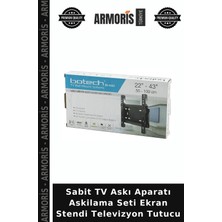Armoris Sabit Tv Askı Aparatı Askilama Seti Ekran Stendi Televizyon Tutucu