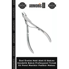 Armoris Özel Üretim Hobi Aleti El Bakımı Gündelik Bakım Profesyonel Tırnak Eti Pensi Manikür Pedikür Makası