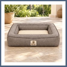Bezos Noble Yatak - Kahve / Large BZS10