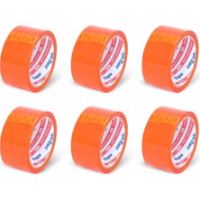 OEM Nuga 45 mm x 40 mt Turuncu Koli Bandı 6 Adet