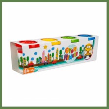 Bezos 0915 Crafy 4'lü Oyun Hamuru 560 Gr. HB006