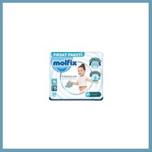 Bezos Premium Bebek Bezi Fırsat Paketi 6 Beden 15+ kg 34 Adet MBT06