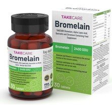 Gy Atelier Herbal Bromelain 500MG, Alfa Lipoik Asit, C Vitamini, Kuersetin, Selenyum ve Krom Içeren 30 Tablet
