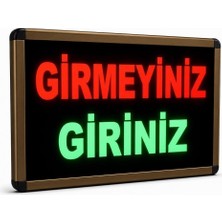 Gy Atelier Wifi Kontrollü Akıllı Girmeyiniz/giriniz Tabelası (20X26 Cm) - Tuya ve Sesli Asistan Uyumlu (Tuya, Alexa, Google Asistan Destekli)