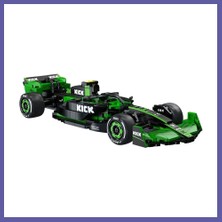 Nida C55032W Cada Sauber F1 Formula Aracı 314 Parça Block Oyuncak Nıda