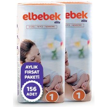 Gy Atelier Elite Bebek Bezi 1 Numara Yenidoğan 156 Adet