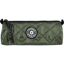 Özkaya Store Jacbag Prime Soft Kapitone Kalem Kutusu, Pembe, Fermuarlı (Haki)