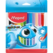 OEM Maped Ofis ve Kırtasiye 845720 12'li Keçeli Kalem