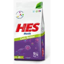 Hes Çamaşır Tozu Matik Canlı Renkler 9 kg
