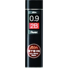 OEM Pentel Mekanik Kurşun Kalem Ucu, 36 Adet, 0.9 Mm, 2b