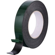 Nexoraa Çift Taraflı Köpük Bant Eva Montaj Bandı Siyah 36 mm x 10 Metre