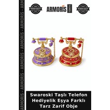 Armoris Swaroski Taşlı Telefon Hediyelik Eşya Farklı Tarz Zarif Obje