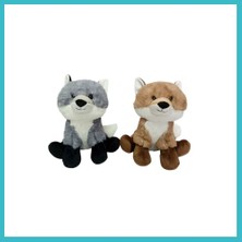 Defne Store PB31563-23 Peluş Oturan Tilki 23 cm Dfnbez