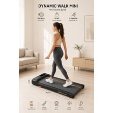 OEM Dynamıc Walk Mini Koşu Bandı 34X79 cm Minimal Yürüyüş Bandı Uzaktan Kumandalı &amp; Eğimli