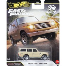 Üstüner Hot Wheels Premium Series 25.yıl Özel Fast &amp; Furious Toyota Land Cruıser FJ60 HNW46 - JHW76