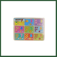 Bezos 4215 Tahta Bultak Bulmaca Puzzle 27 Prç Bzst