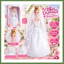 Bezos 3381 Nessiworld-Rst-Sıs-Gelinlikli Manken Bebek 29 cm HB006