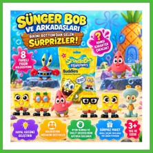 Bezos Spongebob Squarepants Buddies 3D Sürpriz Figür Paketi Arz