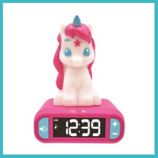 Defne Store Sesli ve Işıklı 3D Unicorn Dijital Çalar Saat Dfnbez