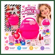 Bezos Mkj-22 Kartela Çantalı Makyaj Seti Oyuncak Bzst