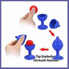 Nida Mavi Renk Sihirli Kupa Top Kaybetme Oyunu 7 cm Nıda
