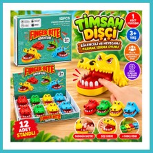 Defne Store KZL-X023-79C Dıscı Set Kucuk Boy 12 Lı Stand Timsah Dişçi 1 Adet Fiyatıdır Dfnbez