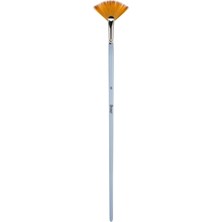 Özkaya Store Brons BR-2071 123Y Serisi No:6 Uzun Sap Yelpaze Fırça