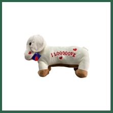 Vintessy Vıntessy 62203 Peluş 45 cm Aşık Köpek Yastık BZS01