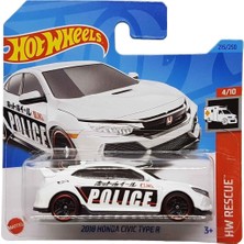 Üstüner Hot Wheels Tekli Arabalar 2018 Honda Civic Type R HKJ21