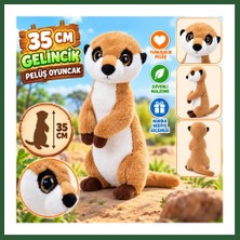 Bezos PL62850 35 cm Gelincik Peluş Oyuncak Bzst