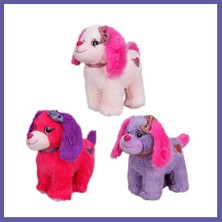 Nida Peluş Köpek Oturan Renkli 25 cm 1 Adet Fiyatıdır Nıda