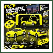 Bezos 1/64 Pandem Mazda Rx-7 FC3S Yellow (Adet Fiyatıdır) Bzst
