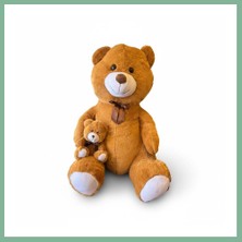 Bşk Virgo 62518 100 cm Yavrulu Ayı Peluş BSK2026
