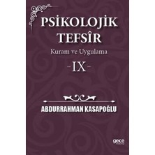 TeknoKapsül Psikolojik Tefsîr Kuram ve Uygulama 9