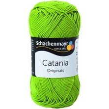 Odea Schachenmayr Catania Pamuk Amigurumi El Örgü Ipi Ipliği Yünü 205 Yeşil
