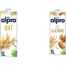 Yulaf Bitki Bazlı Içecek 1 L ve Alpro Yulaf Badem Bitki Bazlı Içecek 1l
