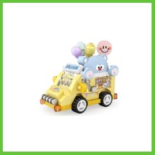 Bezos LZ-8639 Balon Arabası 160 Parça Block Oyuncak-Mini Poşet Dmc