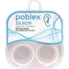 Poblex Silikon 2 Li Kulak Tıkacı