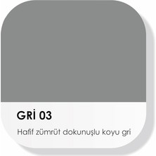 OEM Akrilik Su Bazlı Silinebilir Iç Cephe Duvar Boyası, 200ML, Özel Mat, Silikon Katkılı - 2023 Summer Palette - (Gri 03)