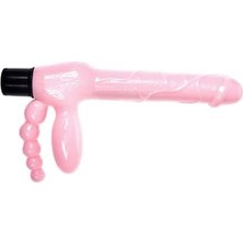 OEM Velvexnoir Çift Taraflı Strapon G-Spot Vibratör Anal Plug