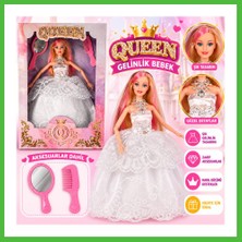 Bezos QUE-107 Kutu.gen.gelinlik.aksesuar.queen Bebek Oyuncak Bebek (Adet Fiyatıdır) Arz