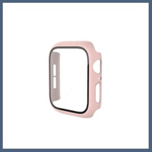 Bezos Watch 44MM Uyumlu Camlı Kasa Ekran Koruyucu - Pembe BZS10