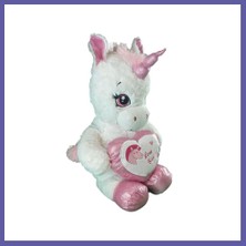 Nida 63019 Peluş 60 cm Kalpli Boynuzlu At Nıda