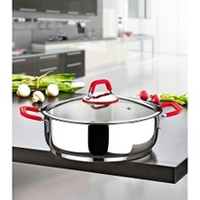 Odea S-1382 Duru 4 Lt Basık Tencere 24 * 8