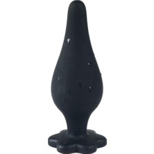 OEM Truvashop, 12 cm Zenci Anal Plug Anal Tıkaç Tıpa Stimülatör