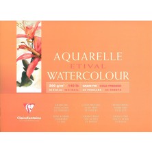 Odea Aquarelle Yapışkan Kenarlı Defter, 300X400 mm
